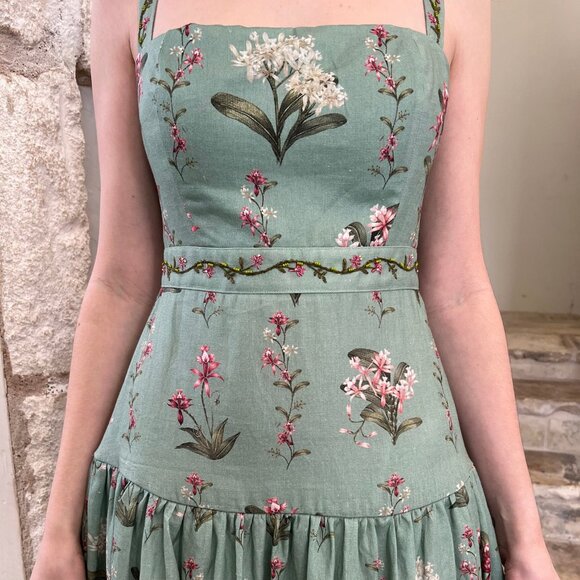 Agua By Agua Bendita Lima Orquidea Maxi Dress - Picture 3 of 16